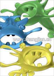 张剑2006年的卡通设计探索 动漫艺术的创新实践